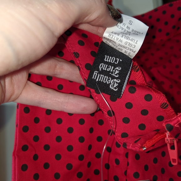 Beauty Fiend polka dot sundress - Picture 3 of 4